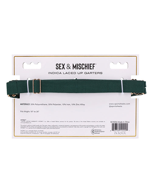 Indica Laced Up Garters