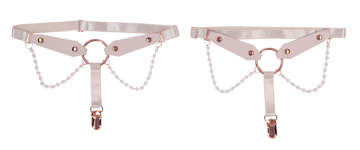 Peaches 'n CreaMe Pearl Garters
