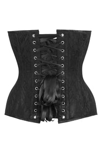 Top Drawer 5 PC Premium Boudoir Bunny Corset Costume Black