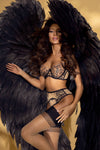 Axami 10802 Nude Sheer Garter Belt Just Like Heaven