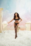 Axami Lace Top Thigh Highs Fishnet Stockings On the Clouds
