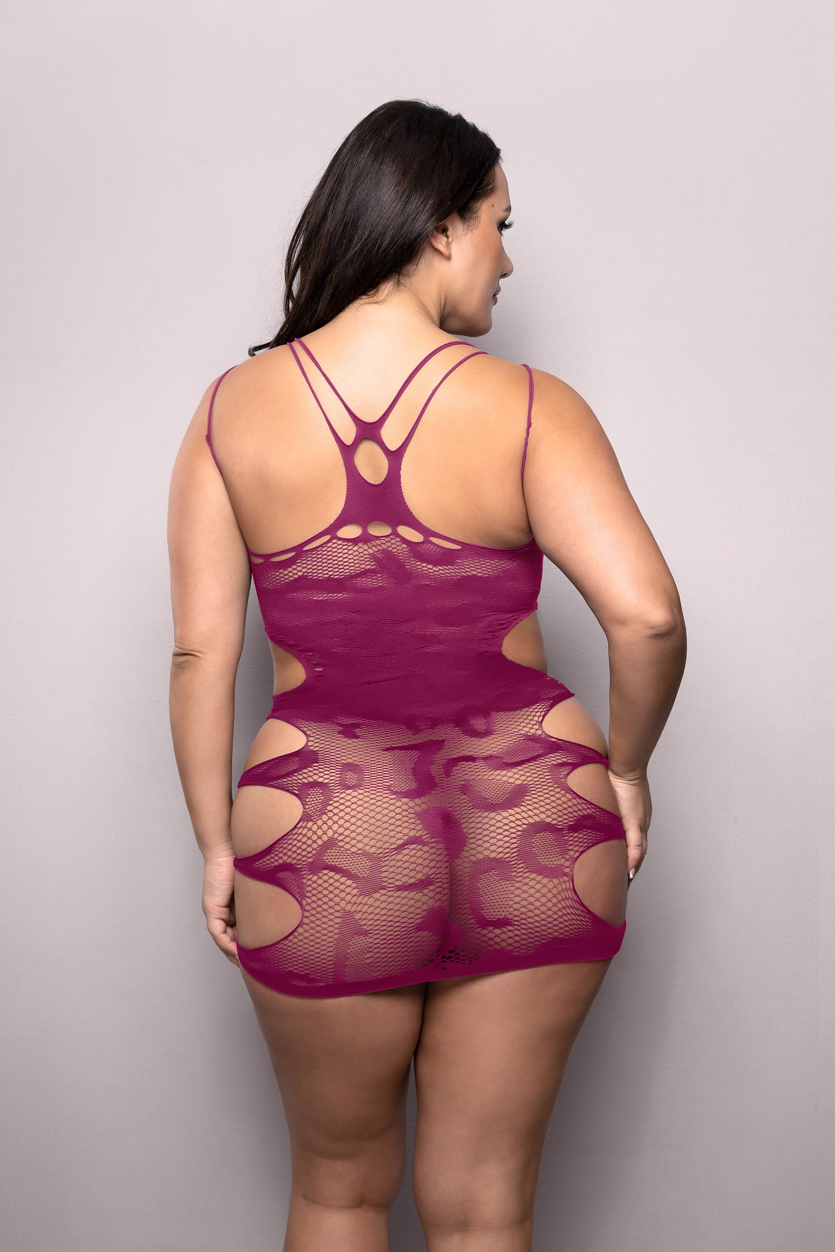 Fantasy Lingerie Vixen For The Thrill Dress Magenta Queen