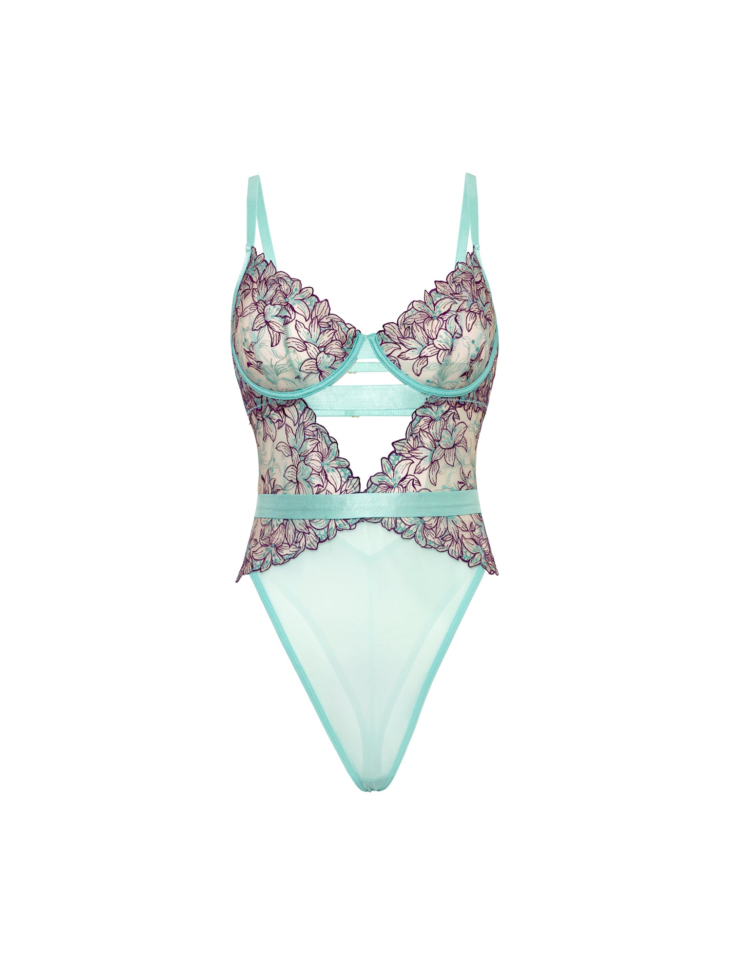 Oh la la Cheri Adaline Teddy Floral Embroidery
