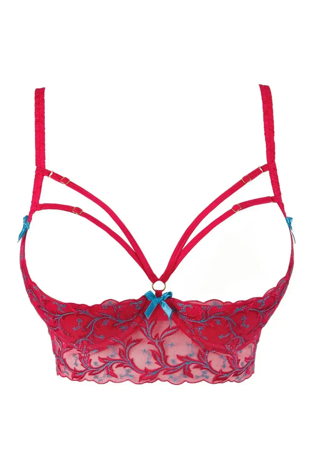 Axami Apassionata Shelf Bra Open Cups Longline