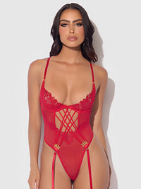 House of Desire Ashley Alexiss Lace Teddy