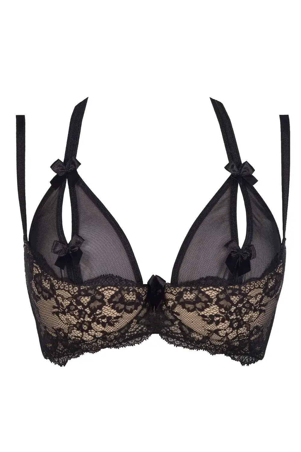 Axami Almond Jelly Lace Quarter Cup Shelf Bra - Limited Edition