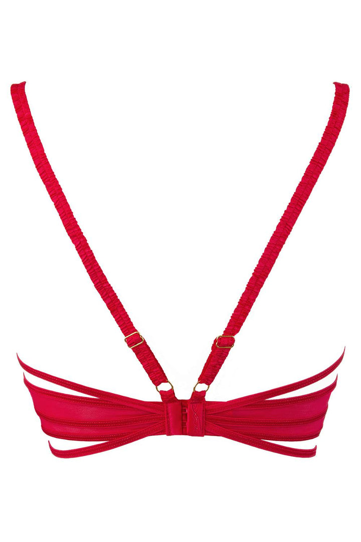 Axami Apassionata Shelf Bra Open Cups Longline - Limited Edition-Rebel Romance