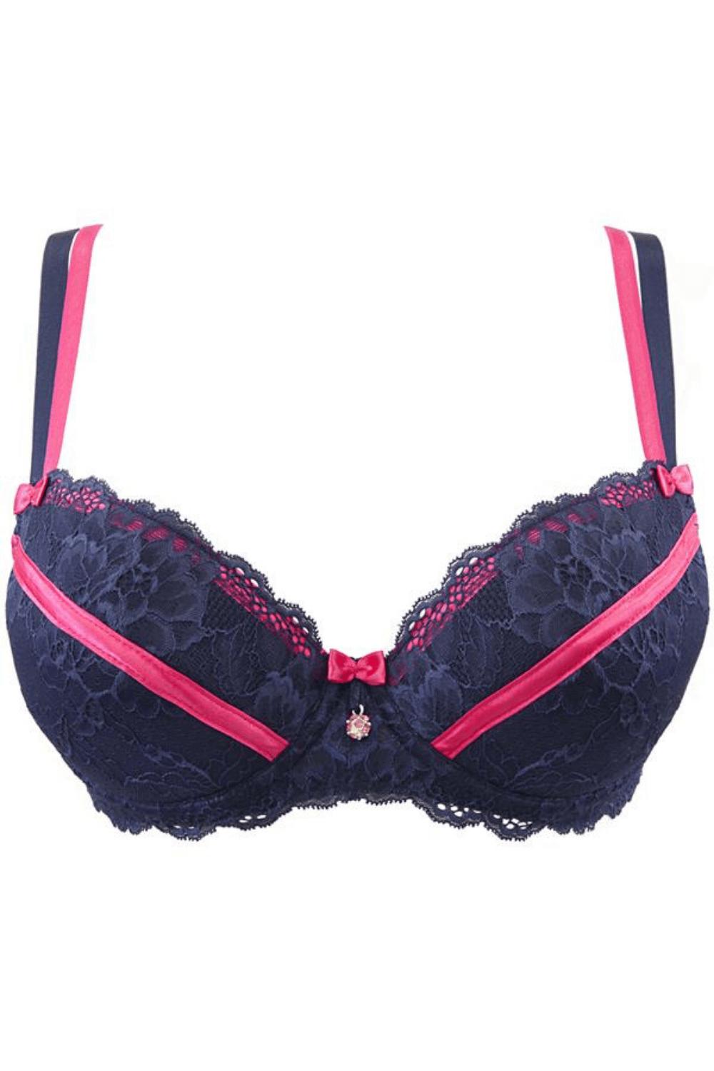 Axami Aurora Lace Push-up Bra-Rebel Romance