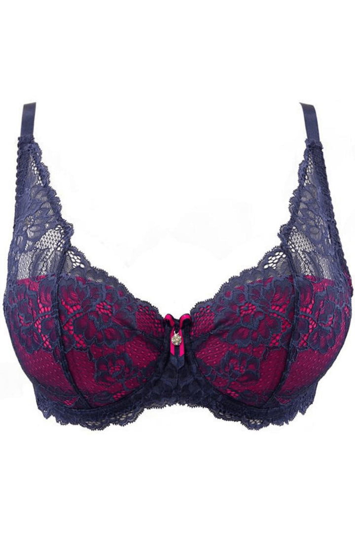 Axami Azure Lace Push-up Bra