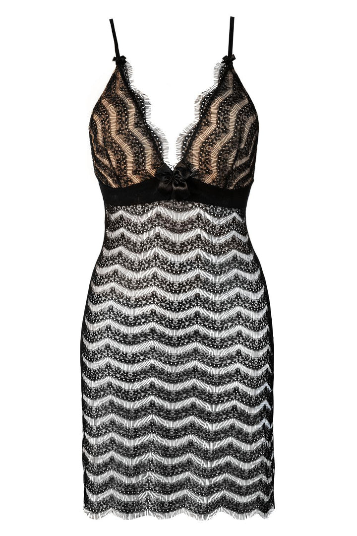 Axami Black Mulberry Lace Chemise - Limited Edition