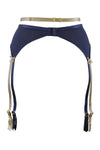 Axami Blue Lagoon Garter Belt