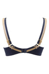 Axami Blue Lagoon Sheer Unlined Balconette Bra