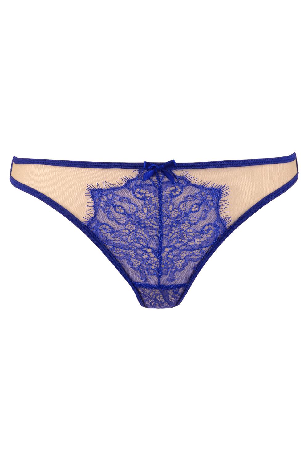 Axami Blueberry Lace Thong