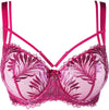 Axami Brilliance Embroidery Balconette Bra Pink Shimmer