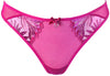 Axami Brilliance Embroidery Thong Panty Pink Shimmer