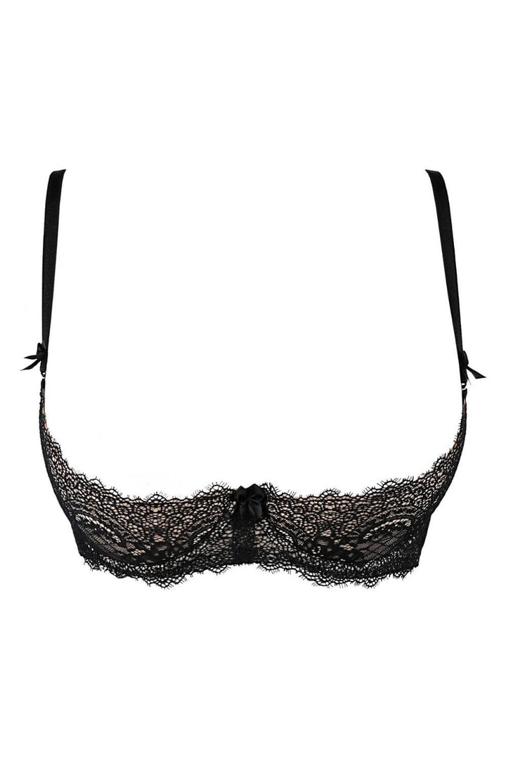 Axami Caress Me Shelf Bra Open Cups-Rebel Romance