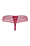 Axami Dark Raspberry Lace Thong