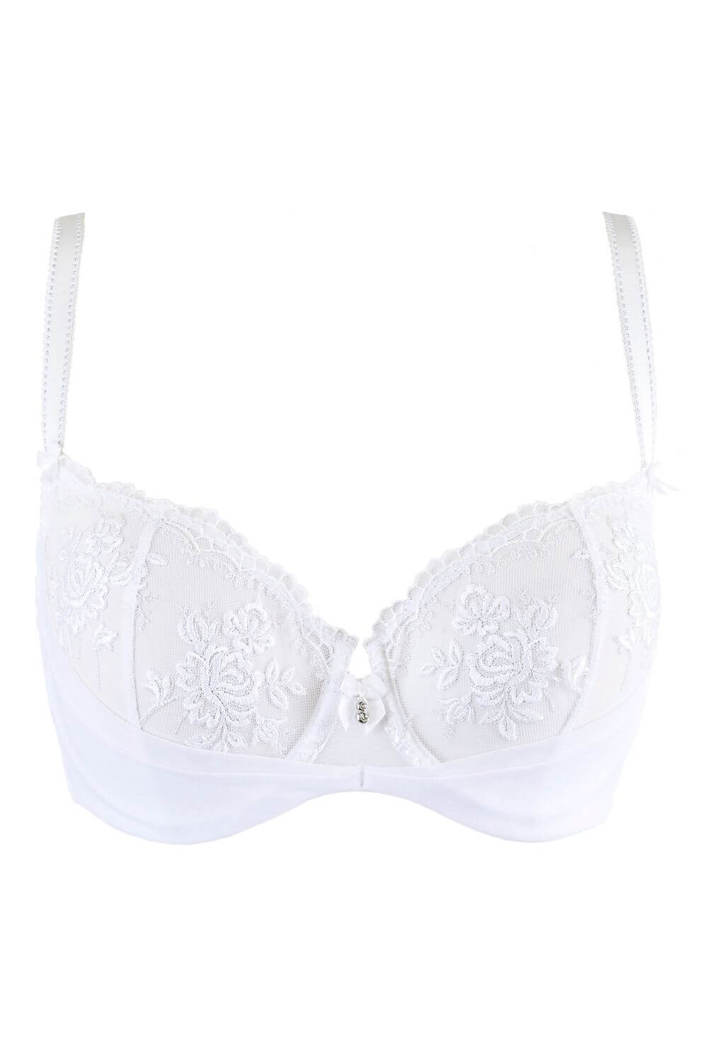 Axami Elizabeth Unlined Sheer Balconette Bra - Limited Edition-Rebel Romance