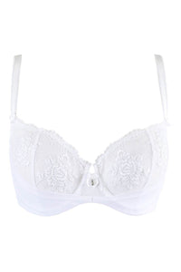 Axami Elizabeth Unlined Sheer Balconette Bra