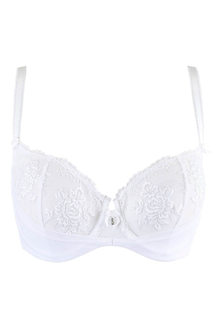 Axami Elizabeth Unlined Sheer Balconette Bra - Limited Edition-Rebel Romance