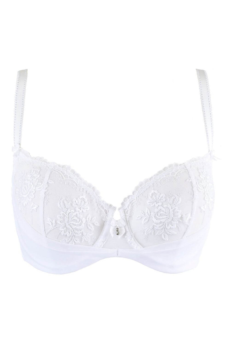 Axami Elizabeth Unlined Sheer Balconette Bra