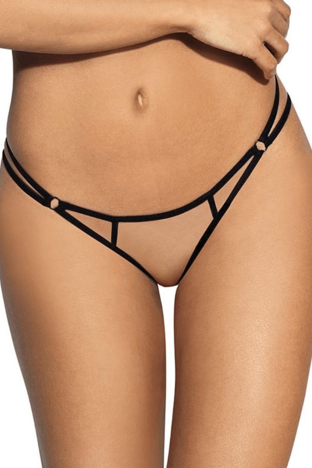 Axami Flamenco Sheer Mesh G-String