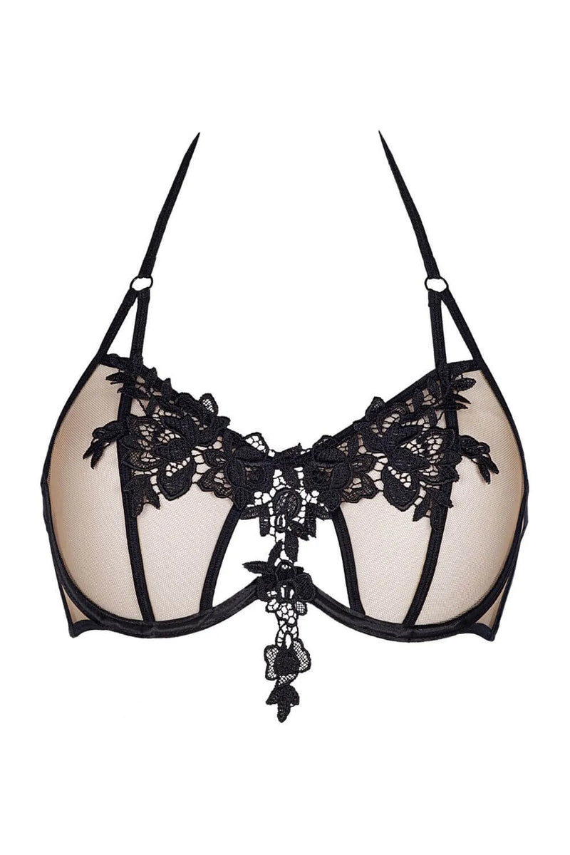 Axami Flamenco Sheer Mesh Unlined Bra