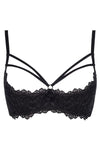 Axami Ginger Cookie Lace Shelf Bra Open Cups