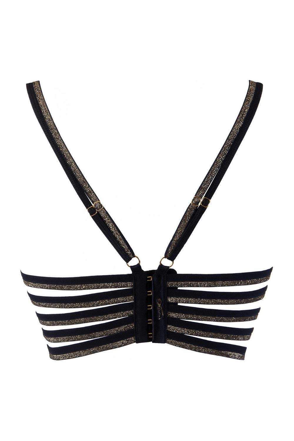 Axami Golden Dream Strappy Longline Bra - Limited Edition