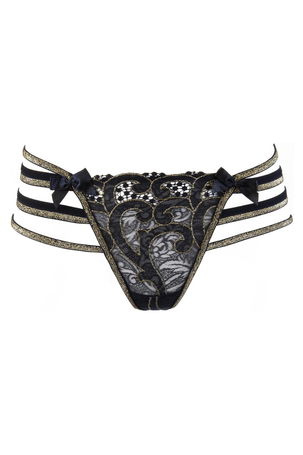 Axami Golden Dream Strappy Thong - Limited Edition