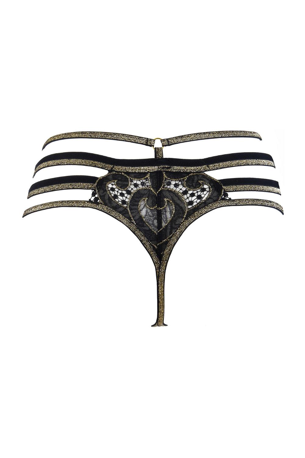 Axami Golden Dream Strappy Thong - Limited Edition