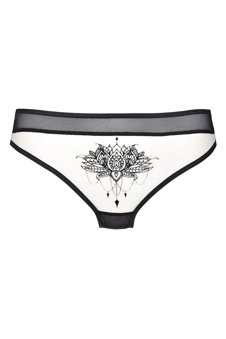 Axami Isabella Sheer Lotus Tanga Thong-Rebel Romance