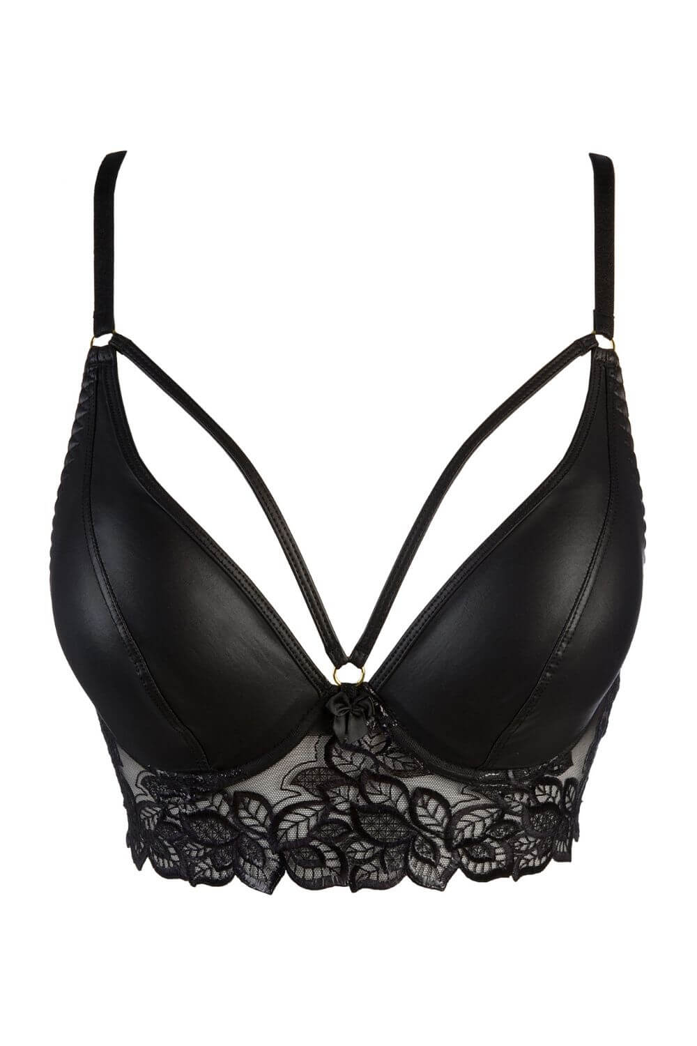 Axami Licorice Longline Bra