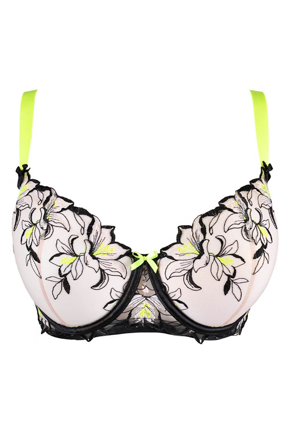 Axami Lily Sheer Unlined Bra - Limited Edition-Rebel Romance