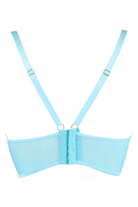 Axami Mia Sheer Longline Bra - Limited Edition-Rebel Romance