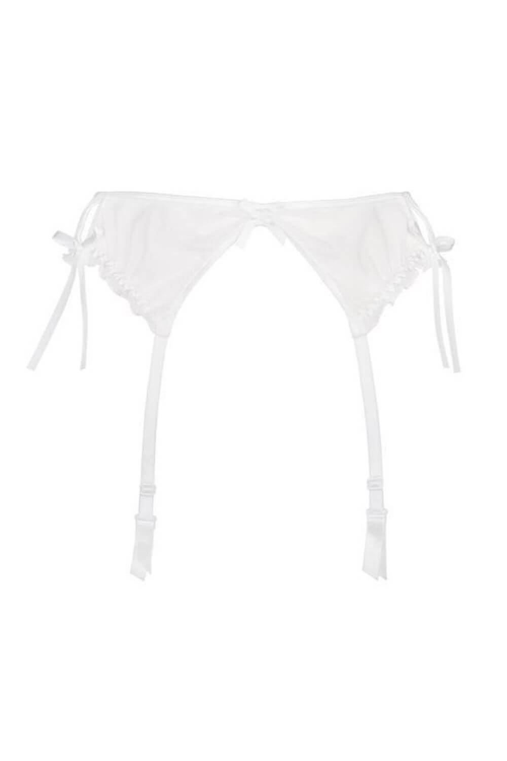 Axami Neige Sheer Garter Belt