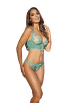 Axami Petals Embroidered G-String