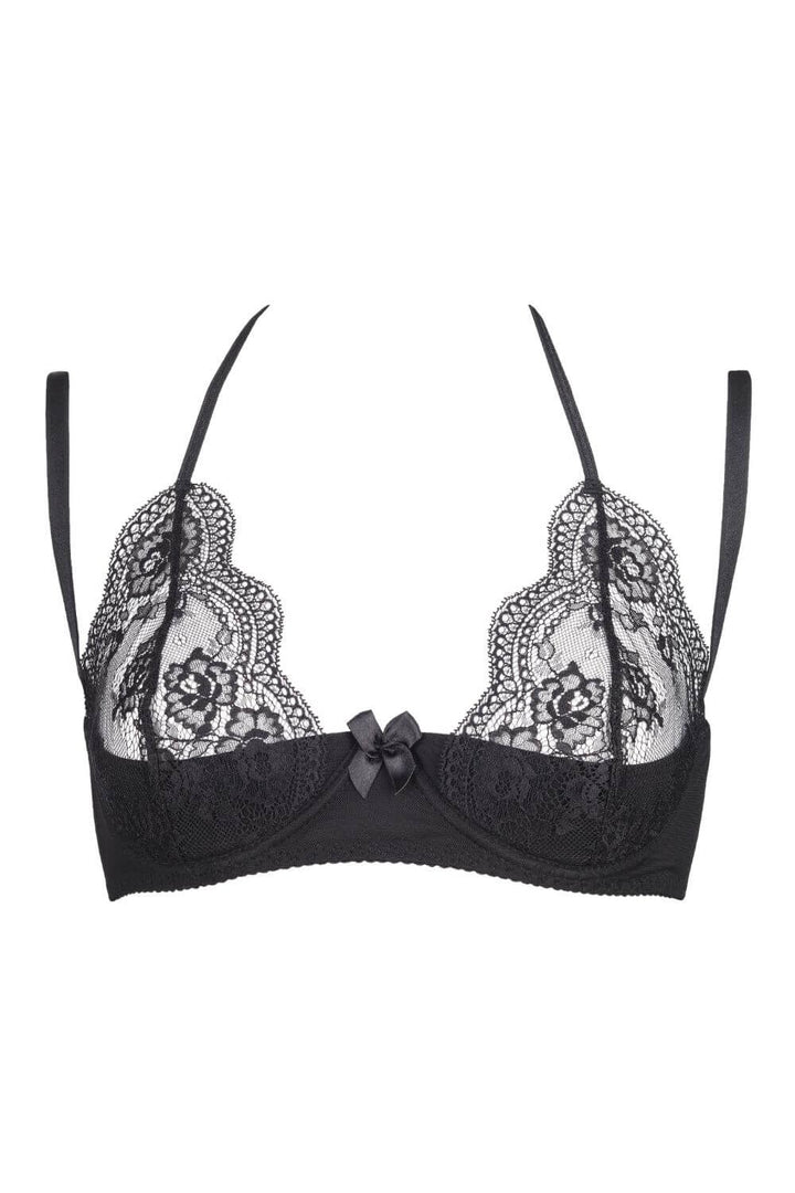 Axami Plus Size French Kiss Quarter Cup Shelf Bra