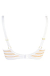 Axami Sheer Embroidery Unlined Bra White Angel