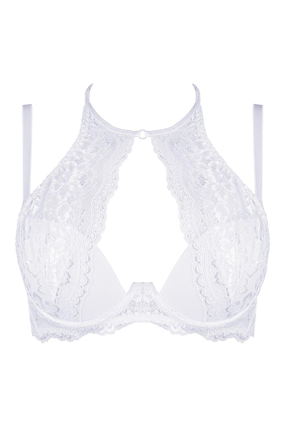 Axami Summer Bride High Neck Lace Push-up Bra - Limited Edition-Rebel Romance