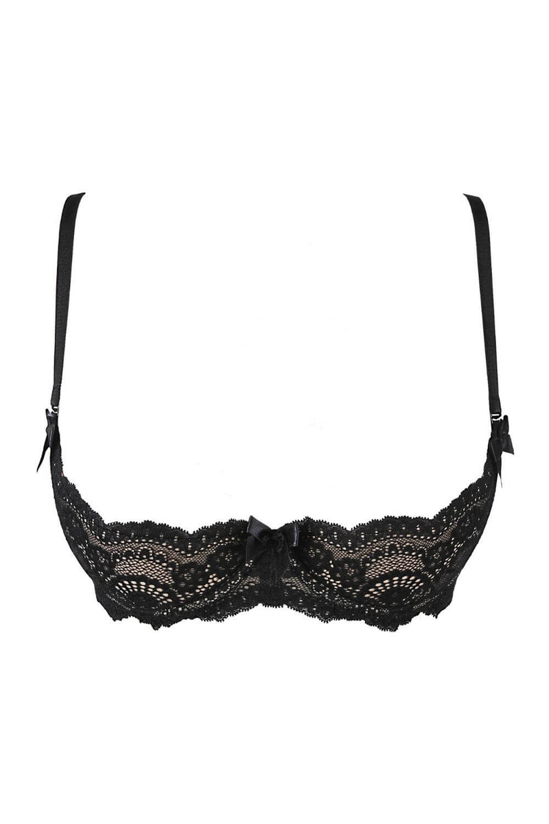 Axami Surprise Me Shelf Bra Open Cups-Rebel Romance