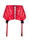 Axami Tao Lace High Waisted Garter Belt