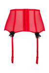 Axami Tao Lace High Waisted Garter Belt