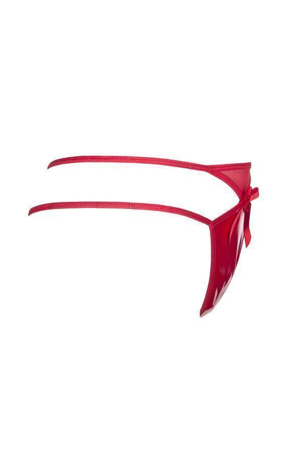 Axami 6488 Rouge Glossy Thong Shades of Love