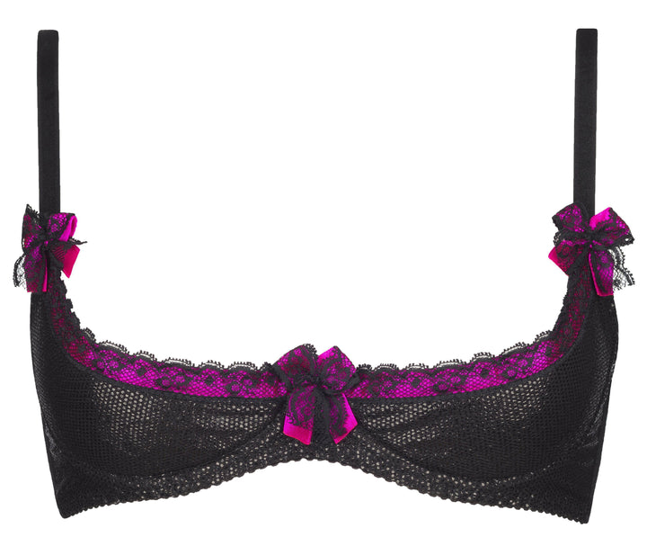 Axami 6551 Cassis Open Cups Shelf Bra Shades of Love