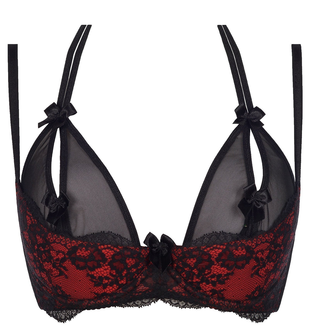 Axami 7791 Tamarillo Sorbet Peek-a-boo Shelf Bra