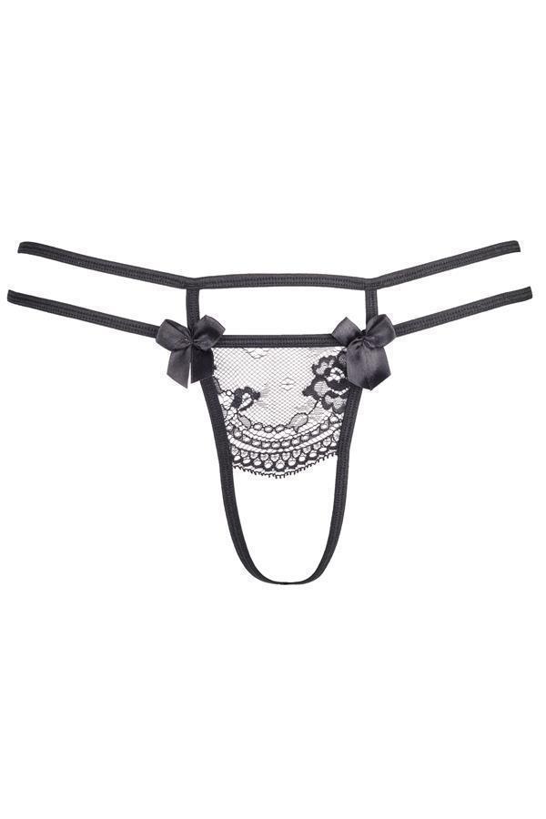 Axami 8698 Corona Australe Crotchless Thong Plus Size