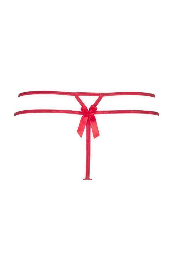 Axami 8728 Rouge Thong Plus Size