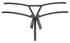 Axami 8738 Noir Thong Plus Size