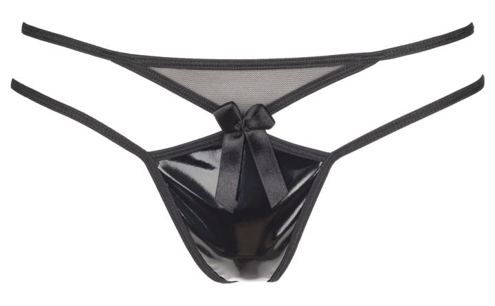 Axami 8738 Noir Thong Plus Size